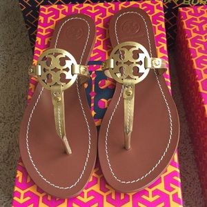 Tory Burch Mini Miller Gabriel Thong sz 6.5 NIB